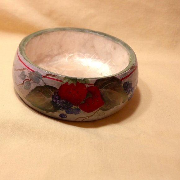 Use as TRINKETT Holder, Wrapped Candy, etc. Lining Has a Pearilized  Finish - Picture 1 of 1